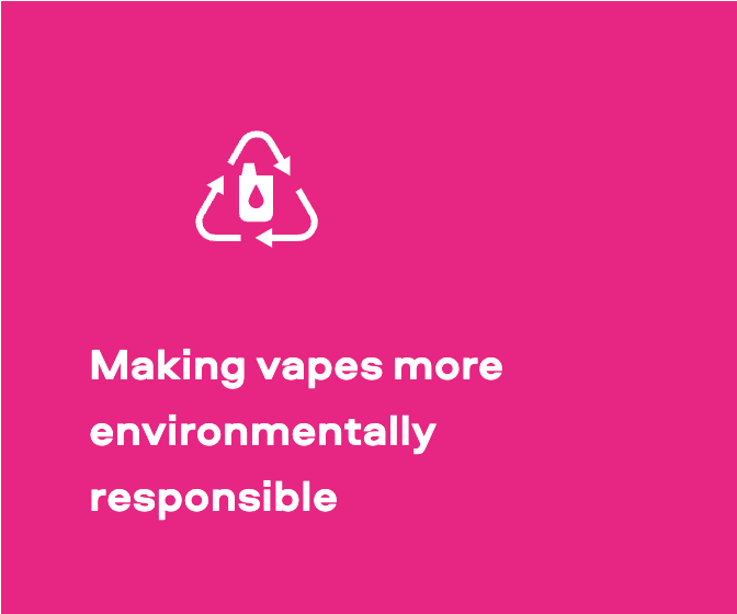 Making vapes more environmentally responsible