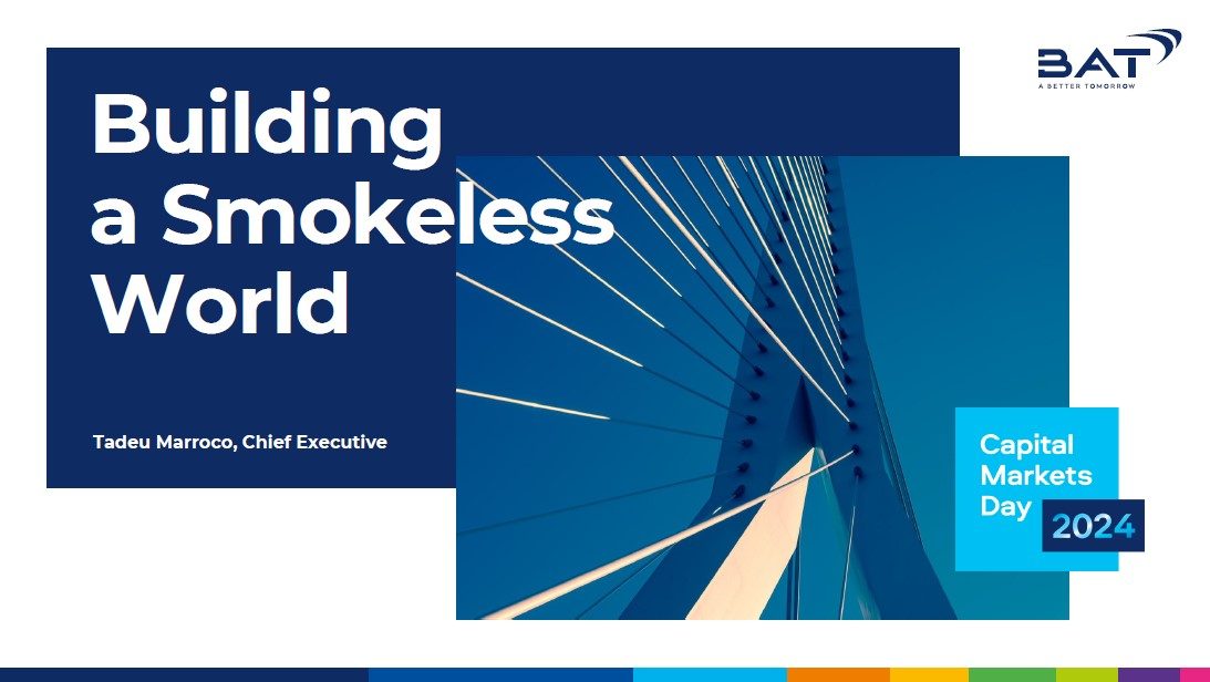 building a smokeless world cover page