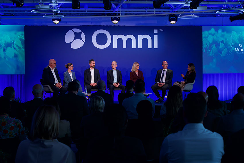 The afternoon session featured a fireside chat for employees.