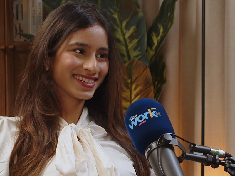 BAT at Work podcast host Himani Kothari