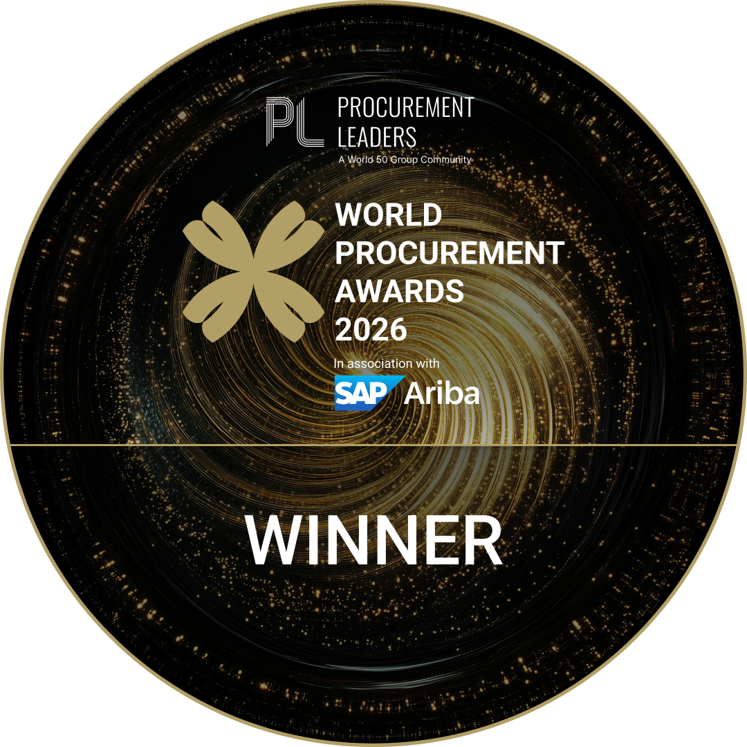 World Procurement Awards 2026 Winners Badge